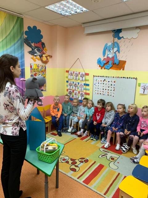 Фронтальные занятия с логопедом 