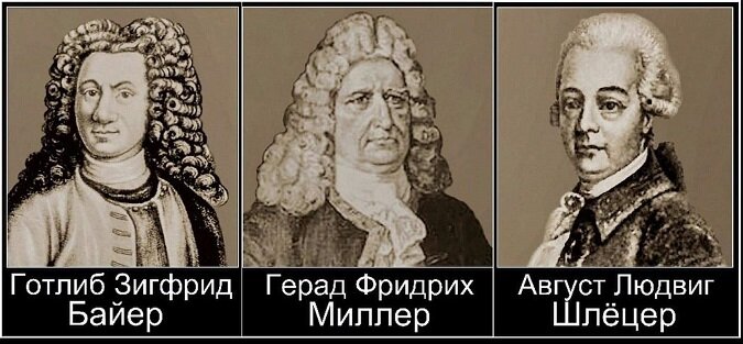 Авторы норманнской теории.