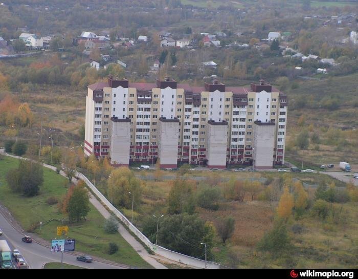 Тот самый дом (Калужское шоссе 16), в 90-ые и нулевые он был весь в серых тонах.