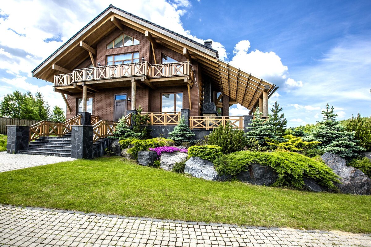 Дом площадью 625 м² на участке 126 соток, КП Александрово по Новорижскому шоссе ©объект Welhome