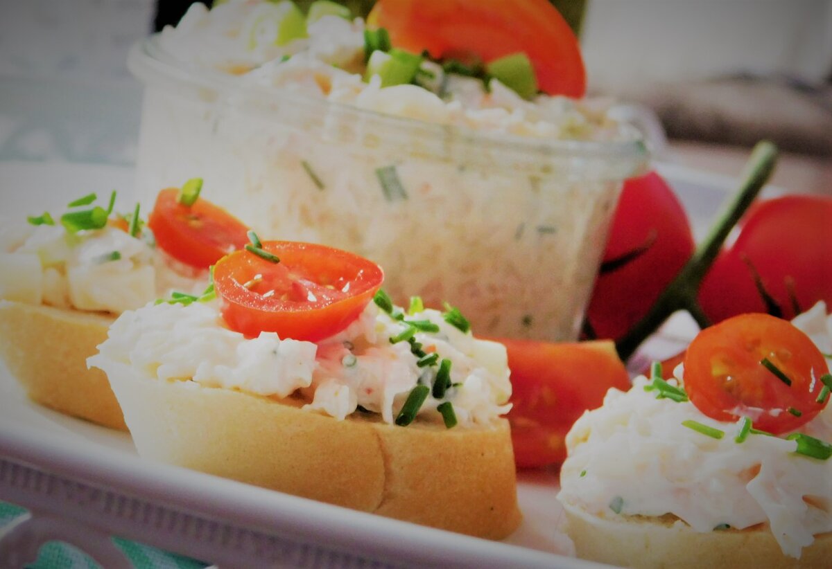 Бутерброды с квашеной капустой