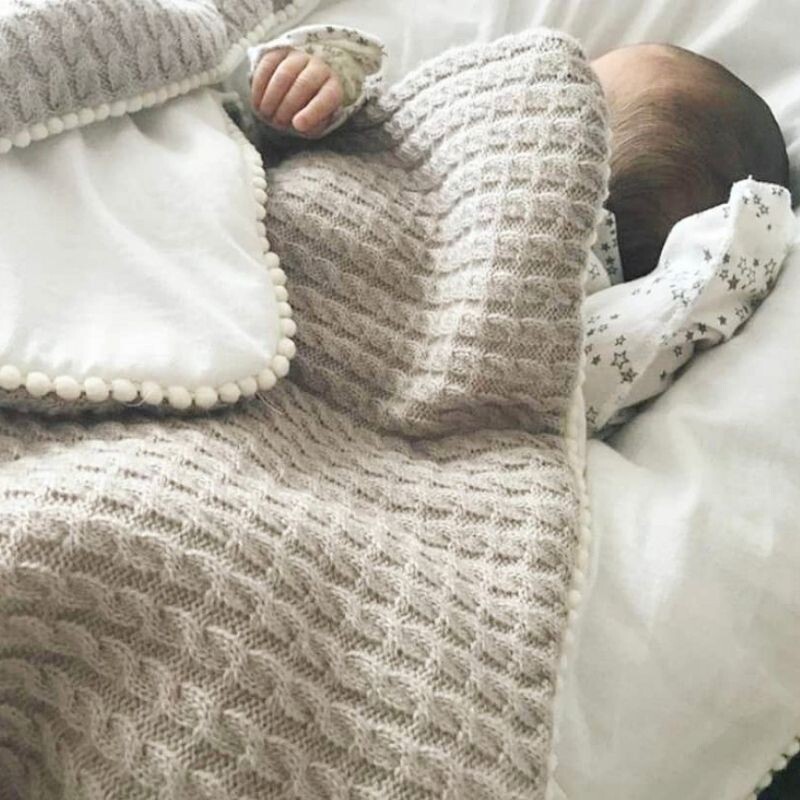 Бежевый плед