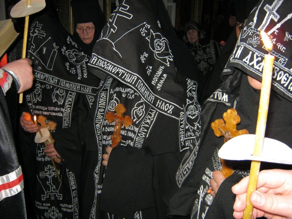 Схимники - воинство Христово. Фото из открытого источника.