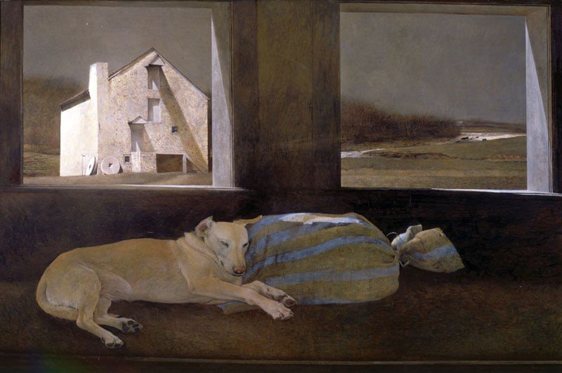 О, ОДИНОЧЕСТВО... ХУДОЖНИК ANDREW NEWELL WYETH / ЭНДРЮ НЬЮЭЛЛ УАЙЕТ (США, 1917-2009)