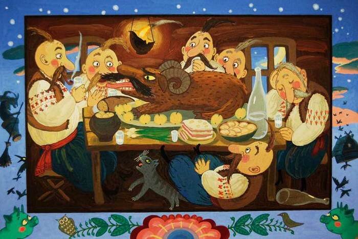                                                  Иллюстрация к повести Гоголя