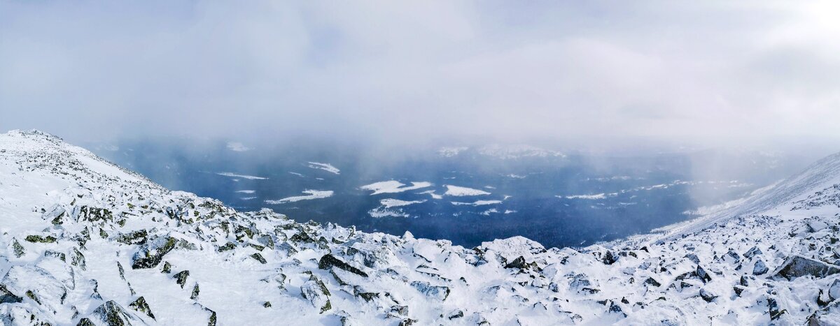 Вид с вершины Большой Иремель