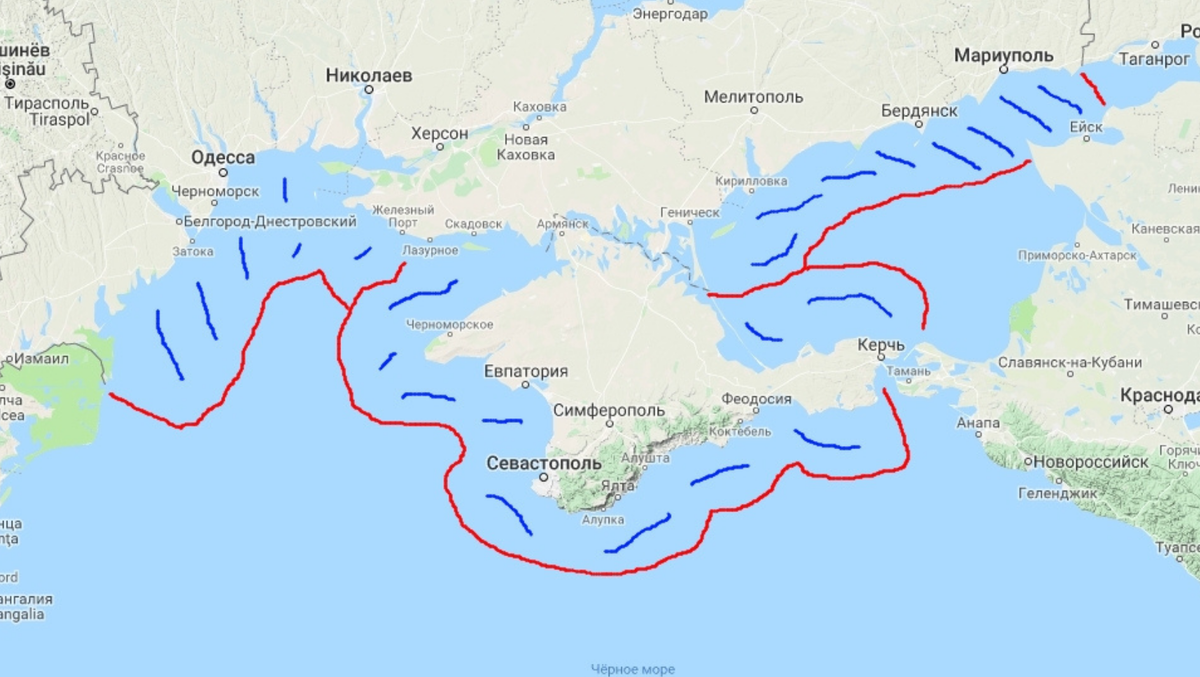 Обеспечение выхода россии к черному морю