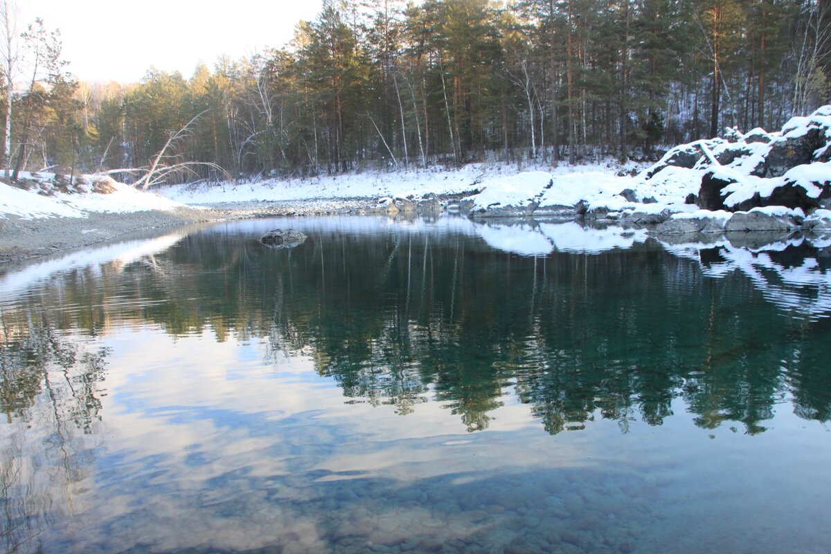 Голубые глаза Катуни