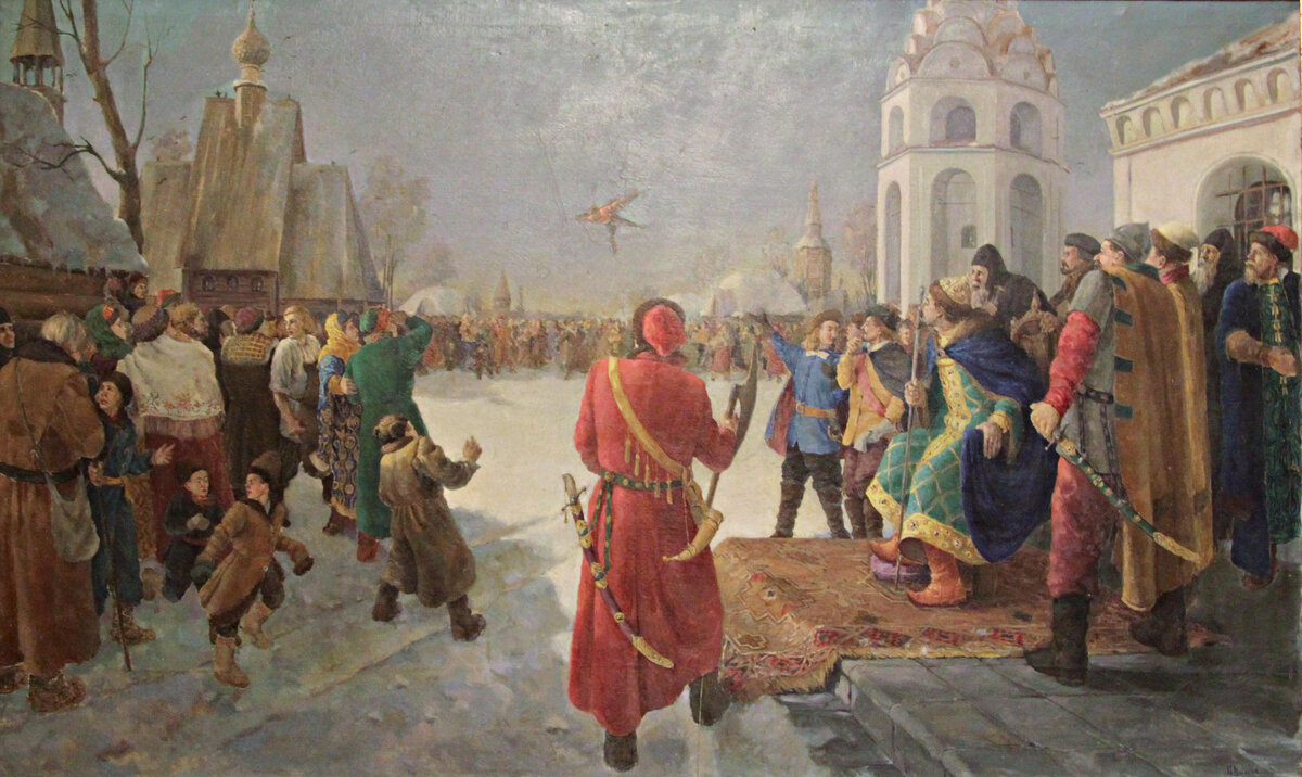 Картина никитка первый русский летун
