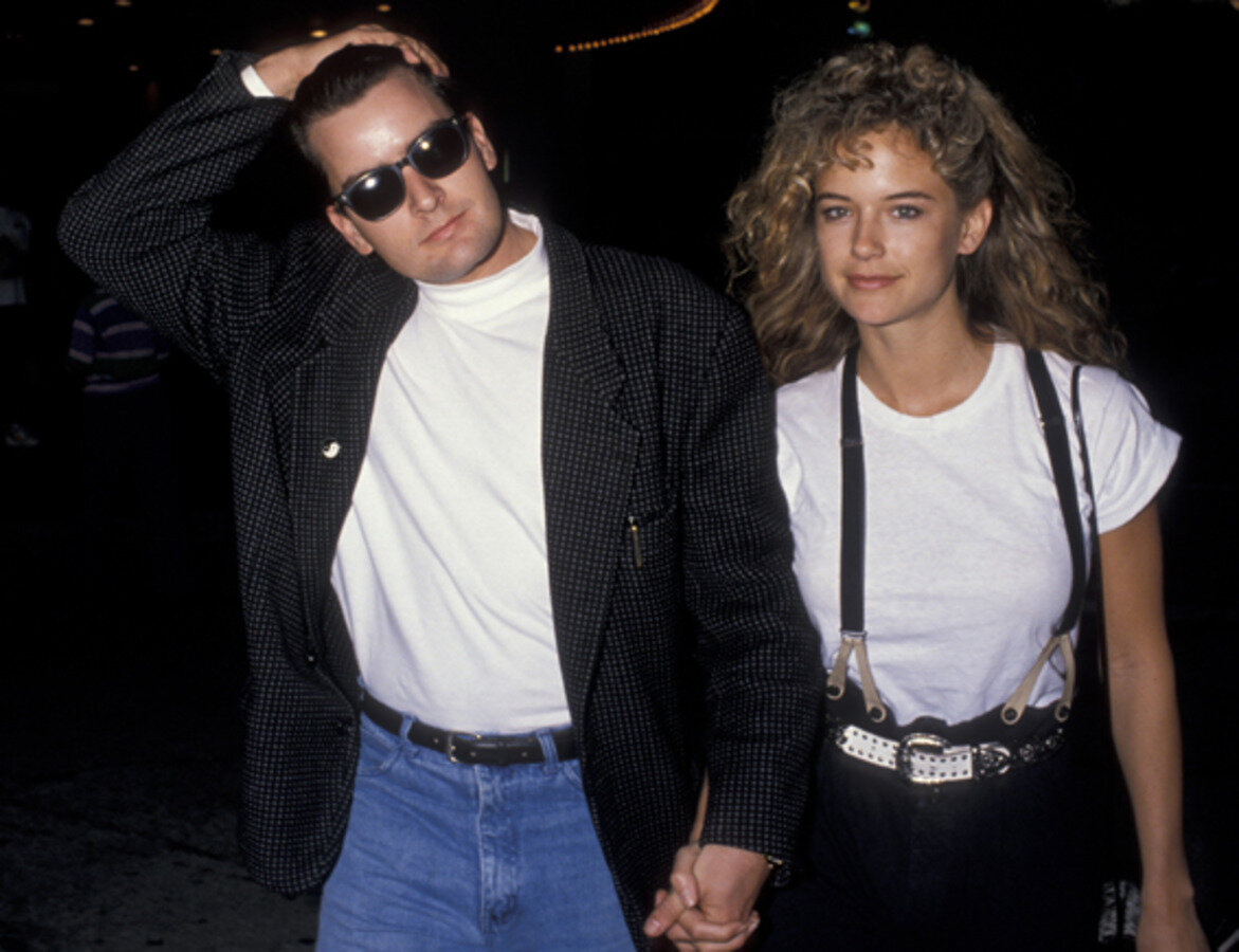 Чарли Шин и Келли Престон