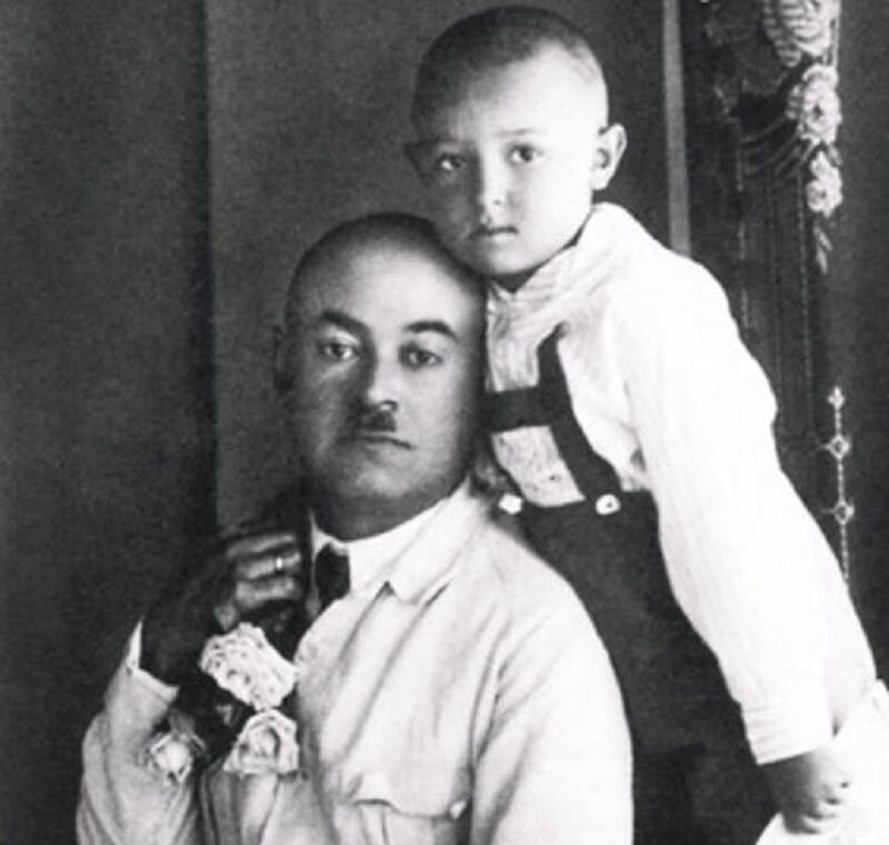 Владимир Этуш с отцом