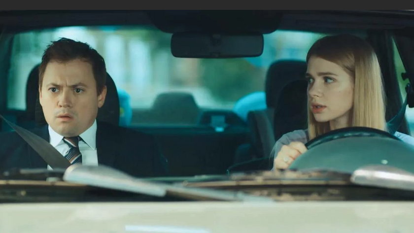 Кадр из современного сериала «СашаТаня»