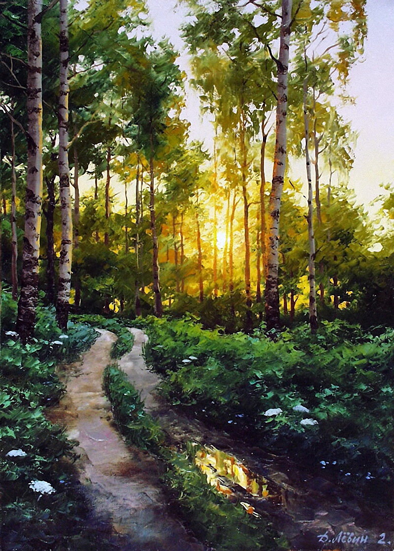 Художник Дмитрий Лёвин.