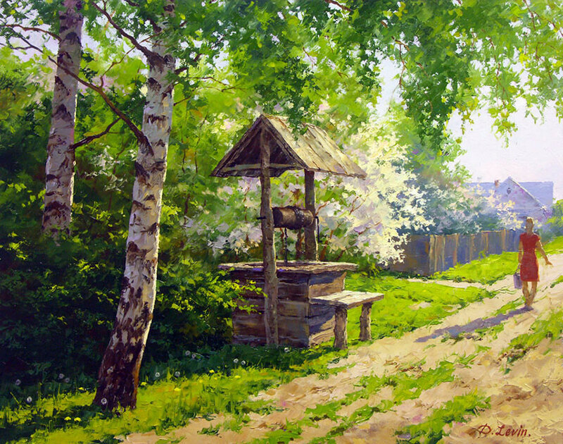 Художник Дмитрий Лёвин.