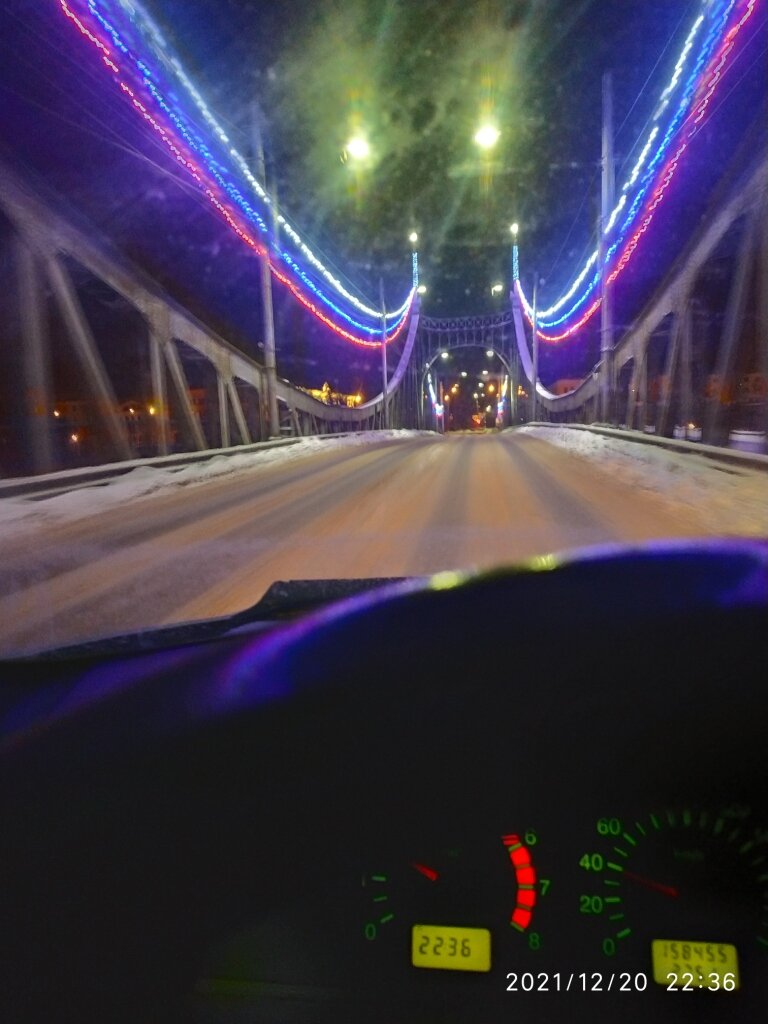 Тверь. мост через Волгу.