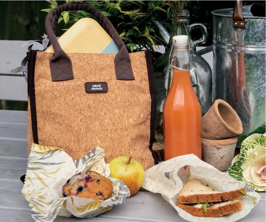 Сумка продуктовая Kitchen Craft Natural Elements, цвет пробковый 