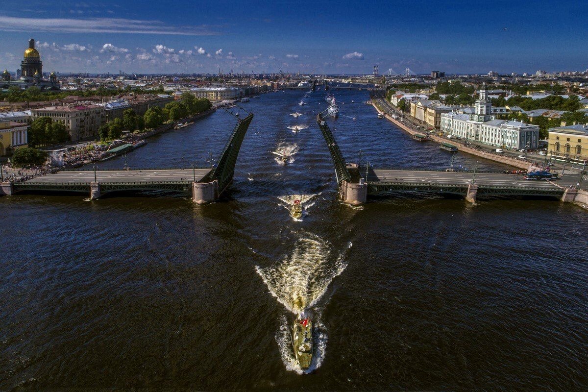 Санкт петербург и нева