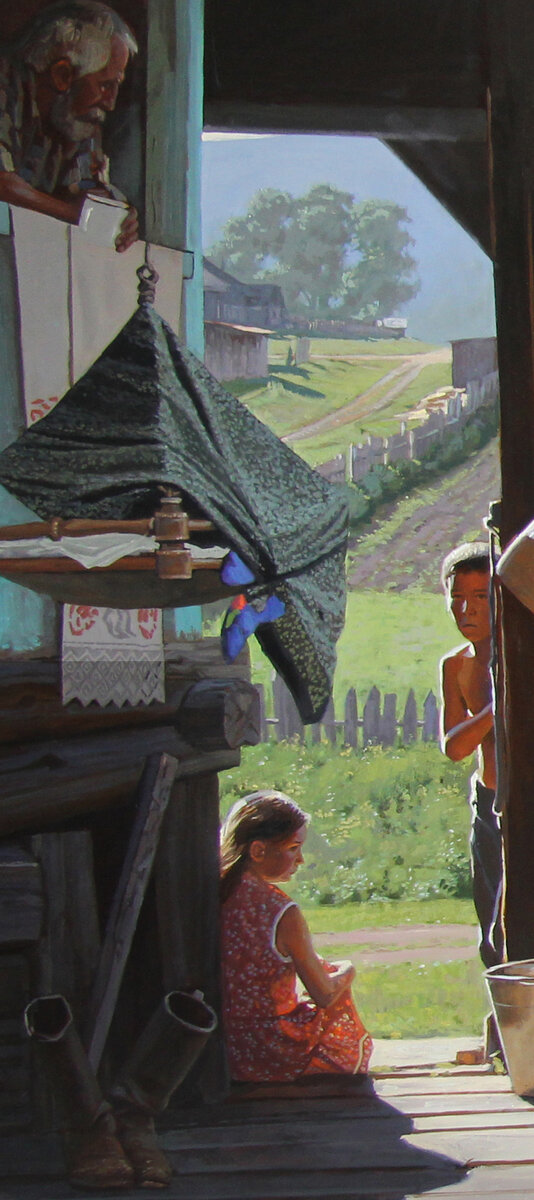 Семейные заботы.ХУДОЖНИК АНДРЕЙ ПОДШИВАЛОВ