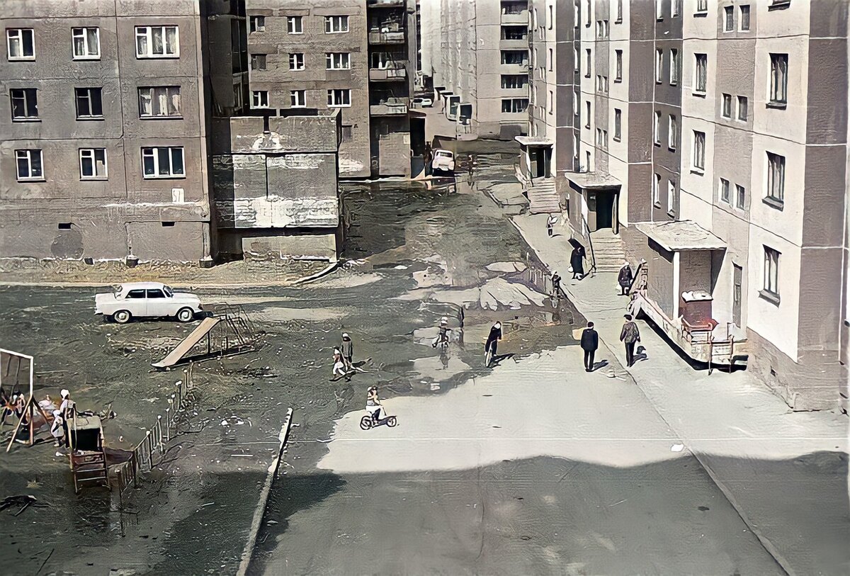 Норильские дворы старые ретро фото Провинция кайеркан - блог Санатории Кавказа