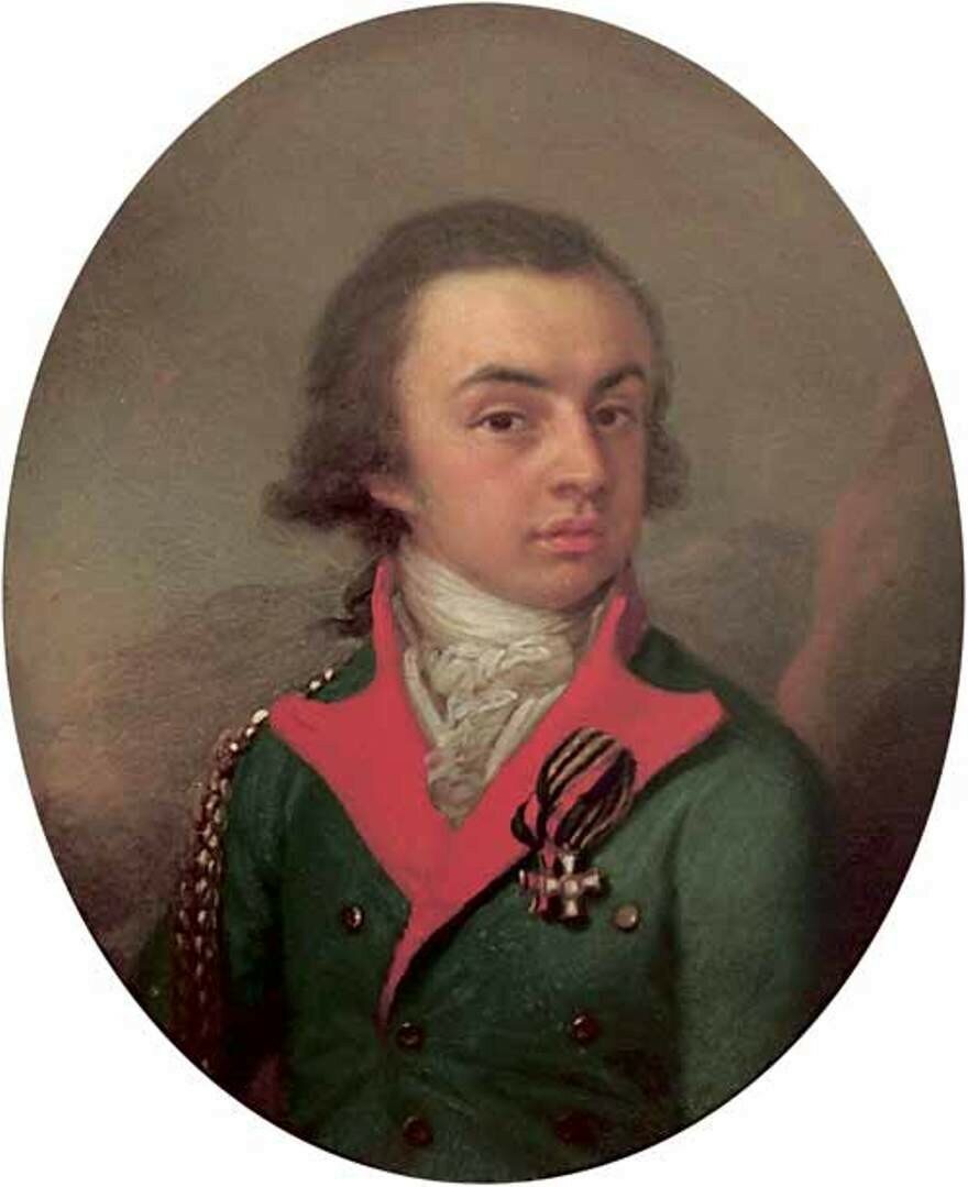 В.Л. Боровиковкий «Портрет «Н.Н. Раевского», 1795 г.