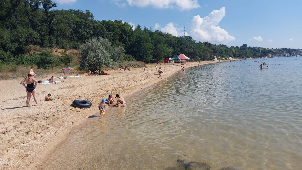Лето, море, радость детишкам и взрослым.