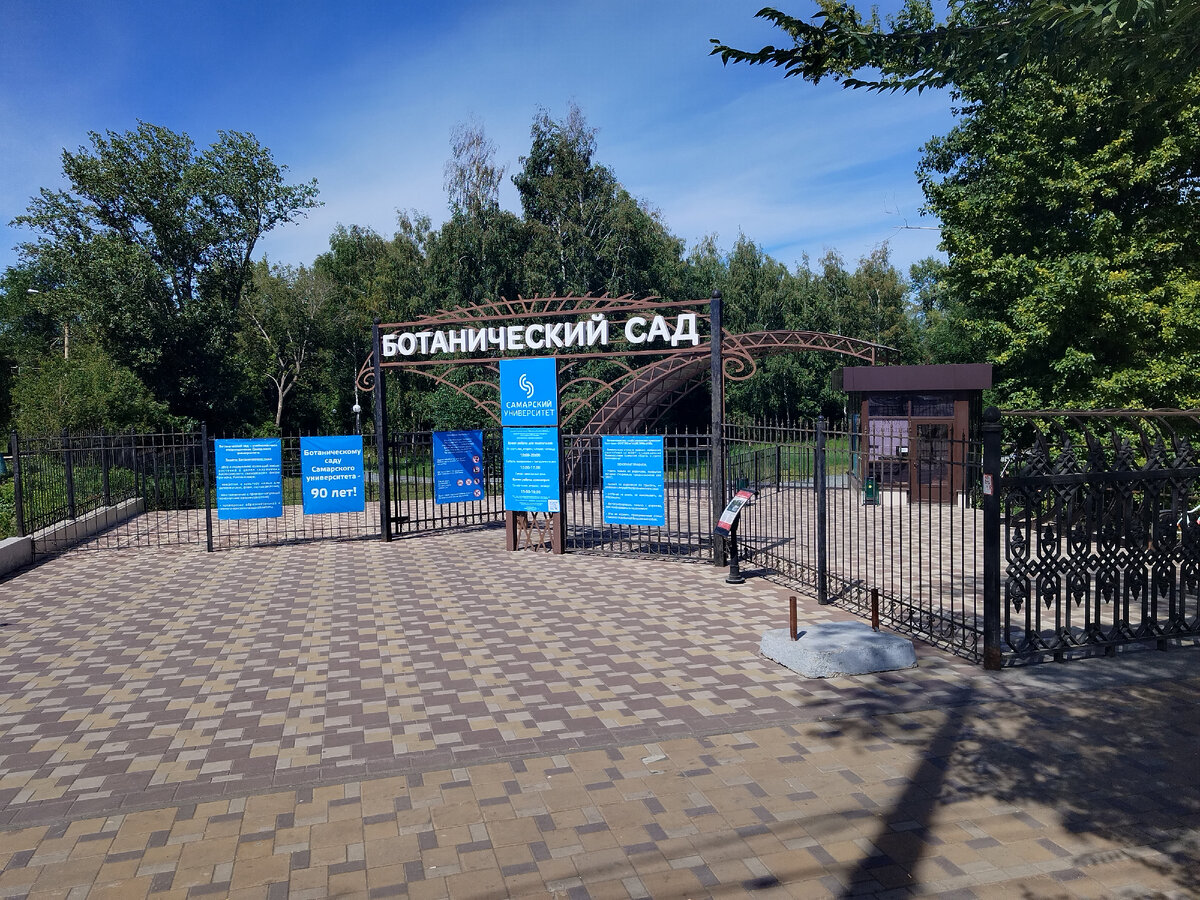 Ботанический сад озеро Самара