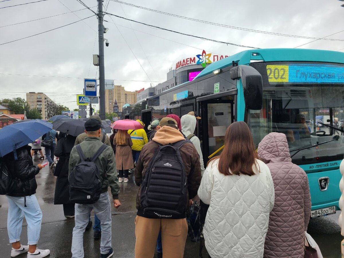 общественный транспорт в санкт петербурге