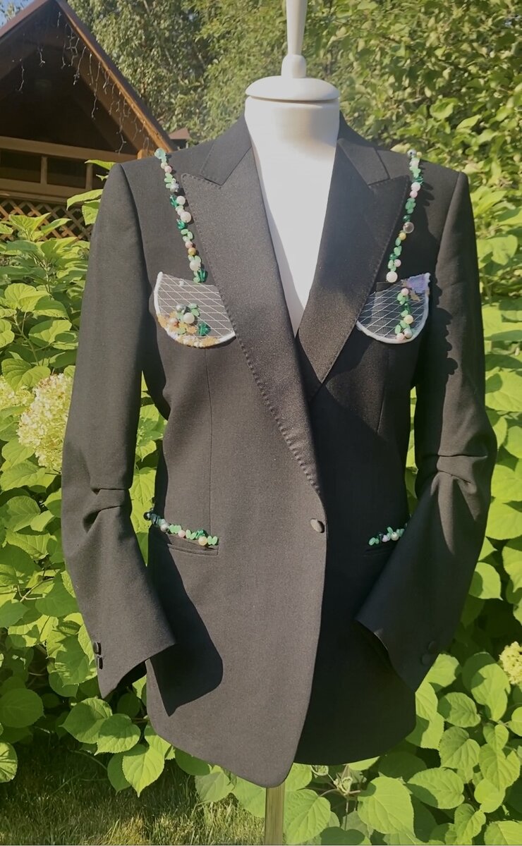 Апсайкл пиджак Eltail