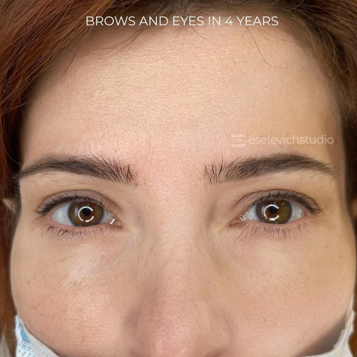 Татуаж бровей через 4 года