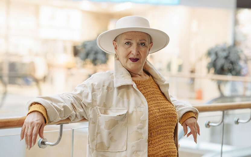    Модель 55+ из Ижевска похудела на 55 кг и снимается в нижнем белье