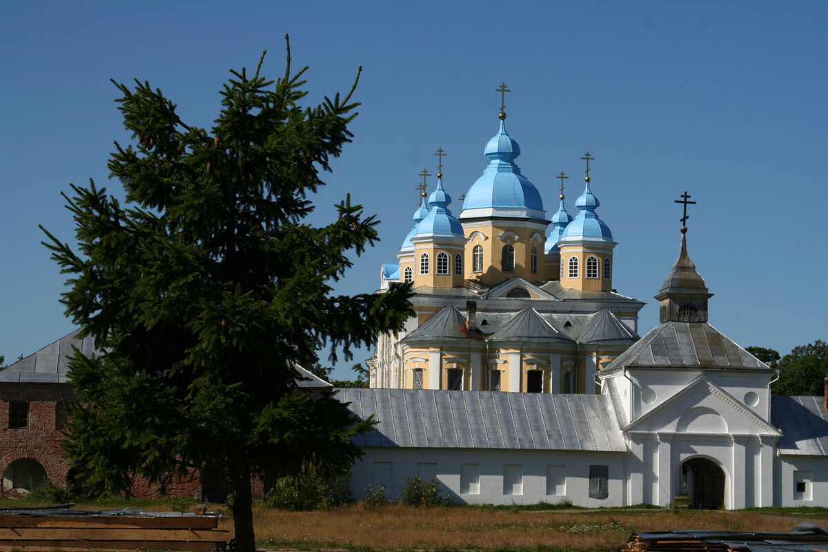 На острове