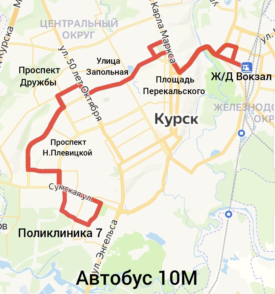 Автобус 10М 