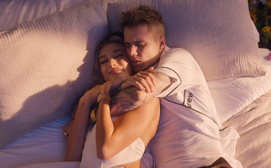 Джастин и Хейли Бибер
Фото: кадр из клипа