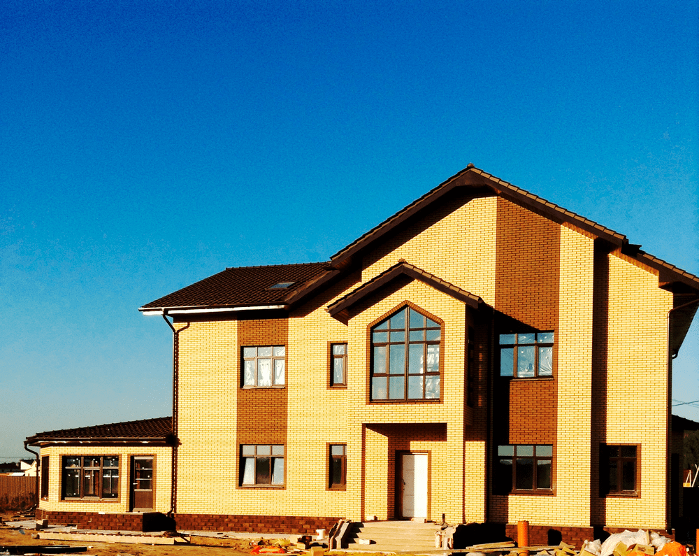 проект дома с мансардой. зодчий дом феникс 4. красивый загородный дом с балконом. компания 4 дома. жилой комплекс из четырех домов в эквадоре (tec taller ec).