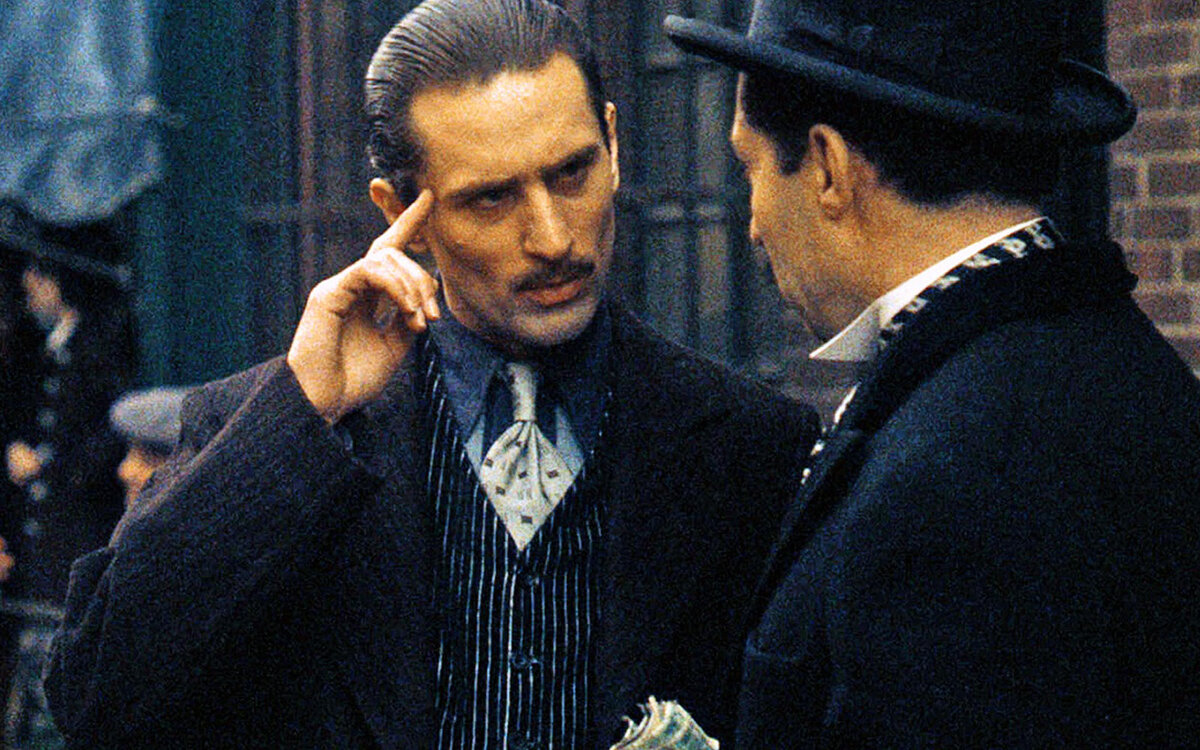 Кадр из фильма "Крёстный отец 2" (1974 г.)