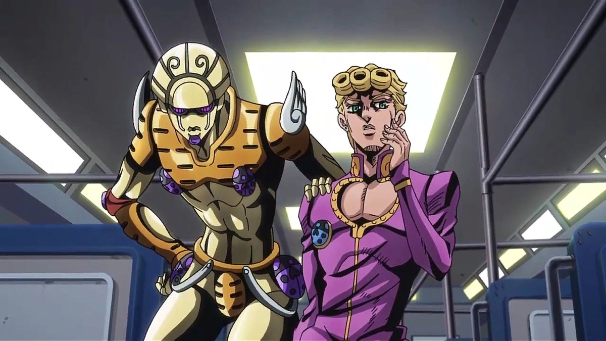 Stand golds. Джо Джо стенд Голд экспириенс. Джорно двованна и Голд Эксперинс. Джорно Джованна и Голд Экспириен. Джорно Джованна b ujkl trcgbhbtc