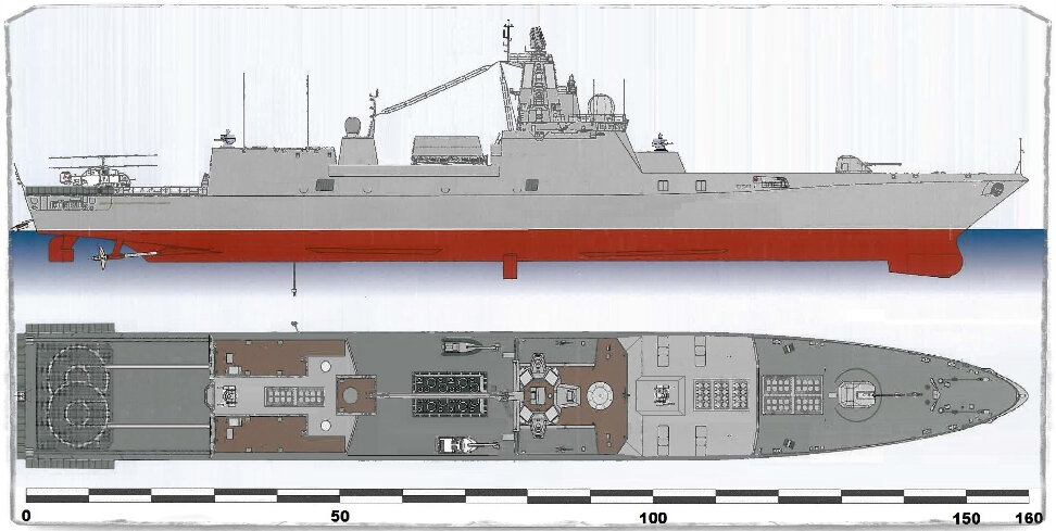 Фрегаты проекта 22350 м