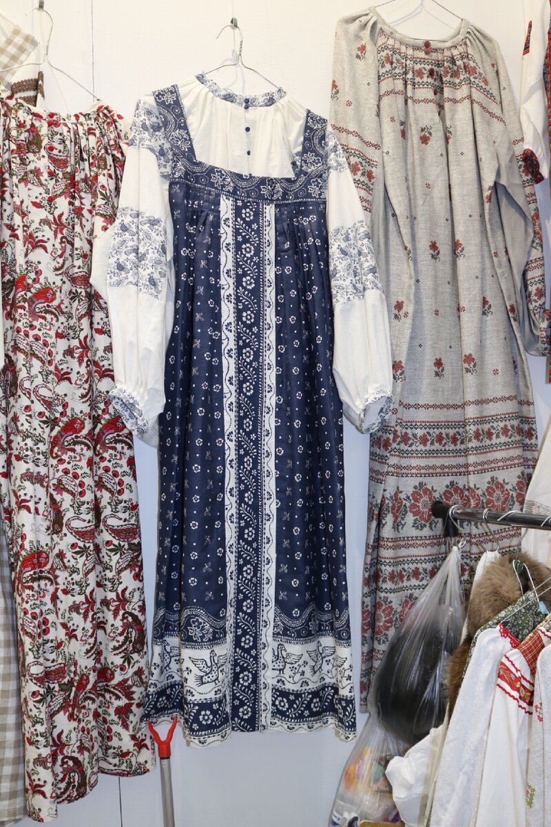 Сарафаны и рубашки: Северная Русь, допетровская эпоха. Автор работы Запылаева Людмила Алексеевна. Фото: Art&Culture