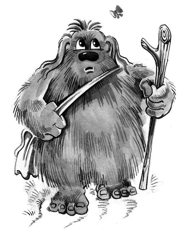 Моя тропа чудесная! Я очень рад, что Дерево послало меня именно на эту тропу. Я чувствую, что на этой тропе мне откроется что-то очень, очень важное! Такое
важное, какое ещё не открывал никто из тропобродов. Быть может, про меня даже
будут рассказывать маленьким тропобродикам…
