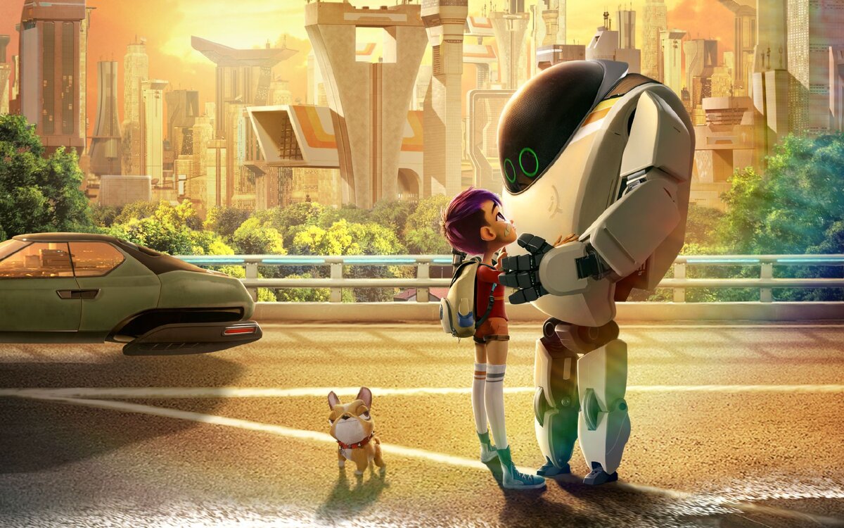 кадр из мультфильма Следующее поколение