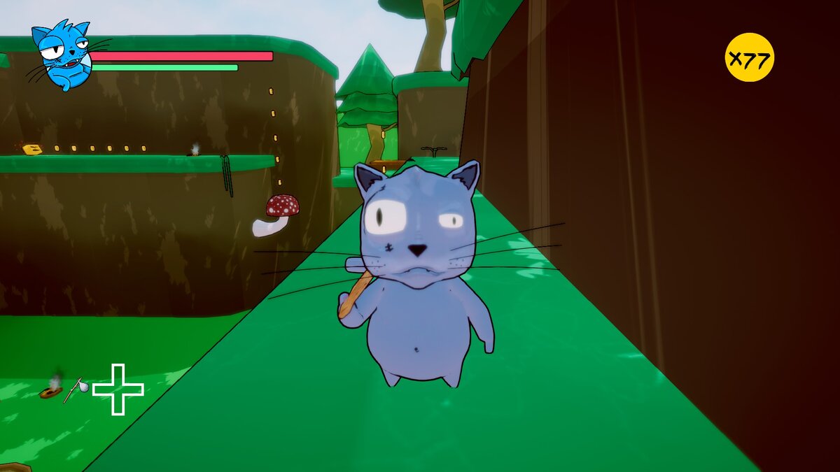 Вот он наш бездомный кот... Морда у него, конечно...