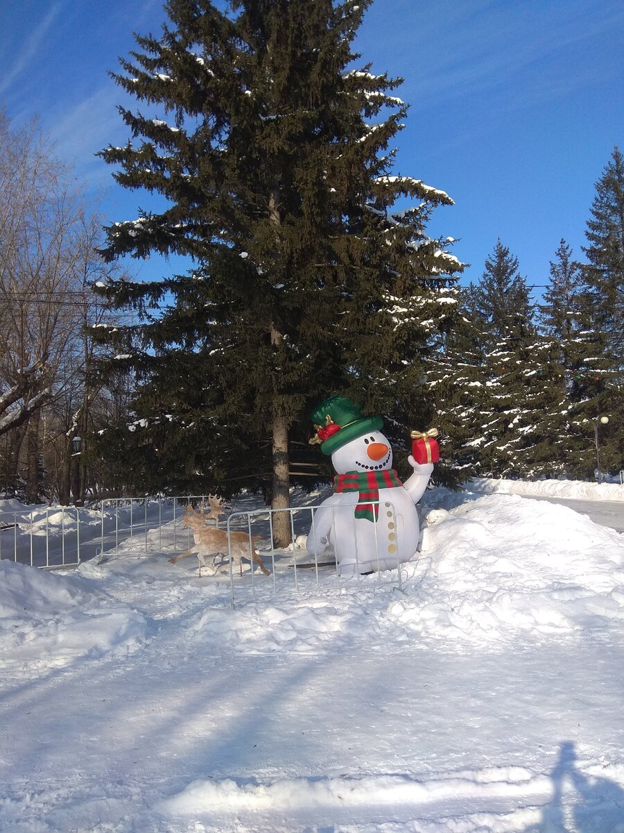 Красноярск. Центральный парк. Фото из личного архива автора
