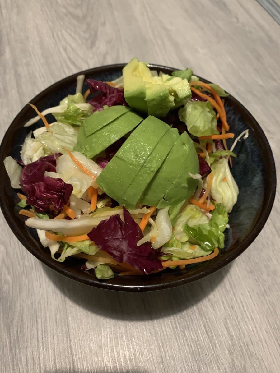 Буйство красок в моей тарелке