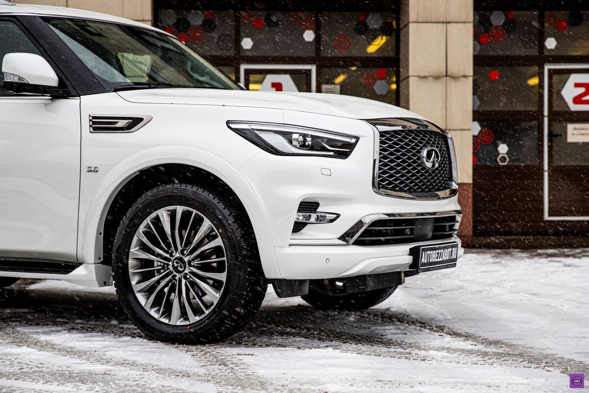 Лайфхак! Чем защитить белый Infiniti QX80 чтобы он не желтел | ABZ  Детейлинг | Дзен