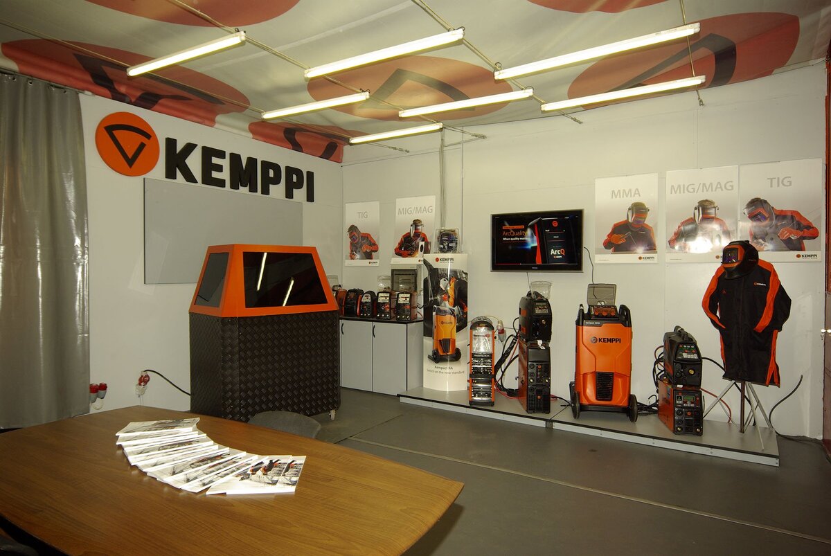 Демонстрационный зал Kemppi в Москве