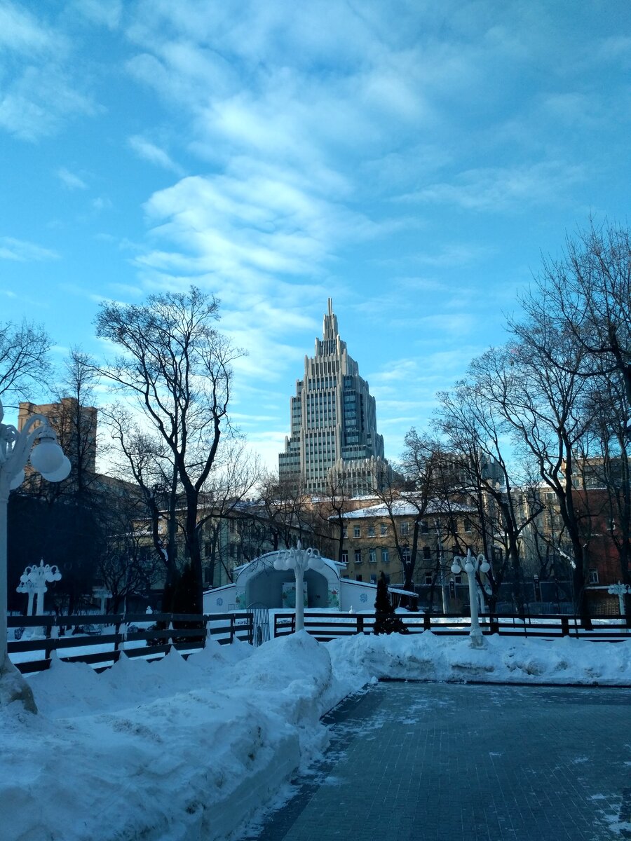 Сад "Эрмитаж" в Москве