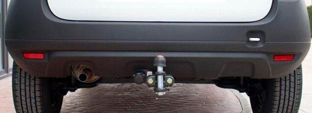 Установленный фаркоп