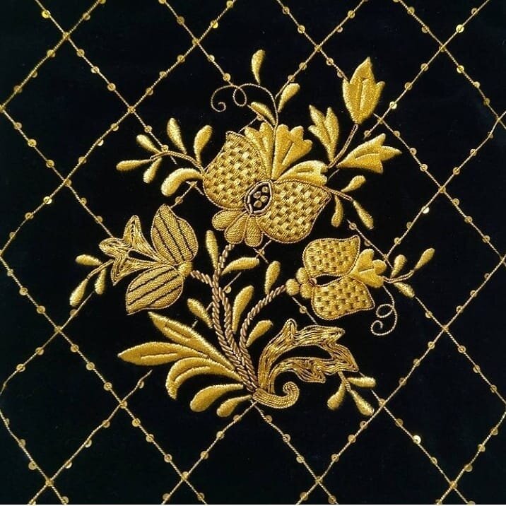 Цветок как символ Золотного шитья