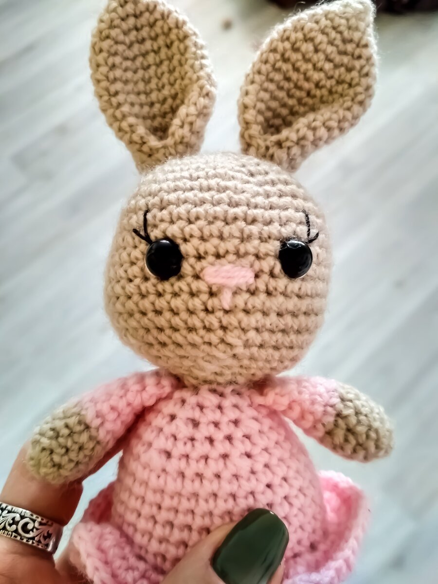 Моя первая игрушка крючком... Как давно это было🙈