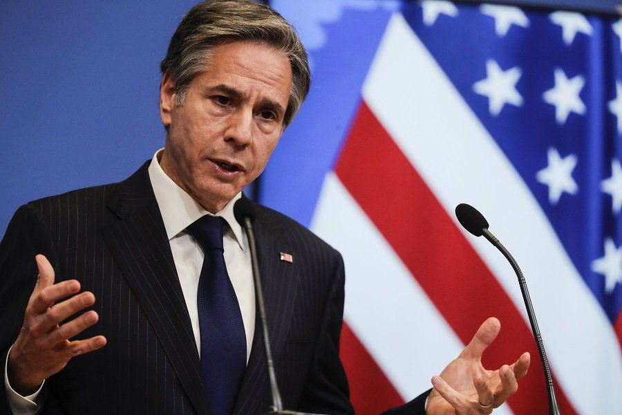 Госсекретарь США Энтони Блинкен - Фото: OLIVIER HOSLET / POOL/EPA/TASS
